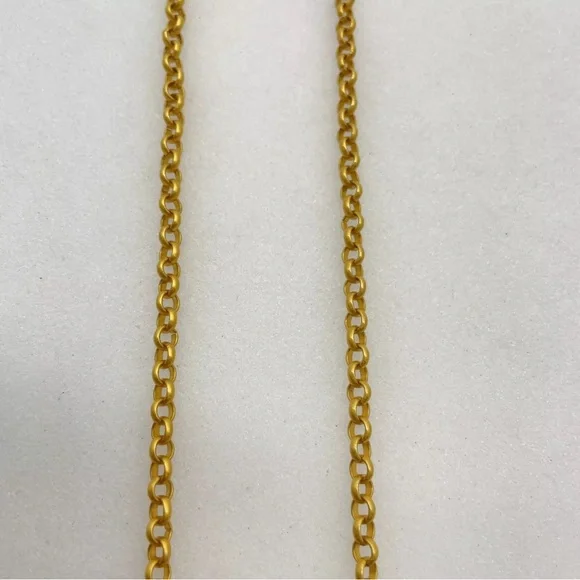 CHANEL Vintage Necklace No.5 Perfume Gold Necklace W/original Box - Picture 11 of 13